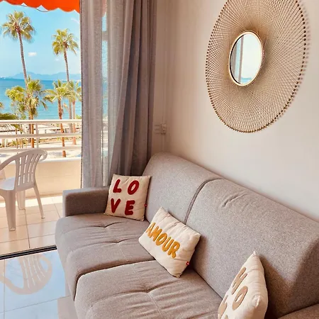Sea View In Les Pins Lägenhet Juan-les-Pins