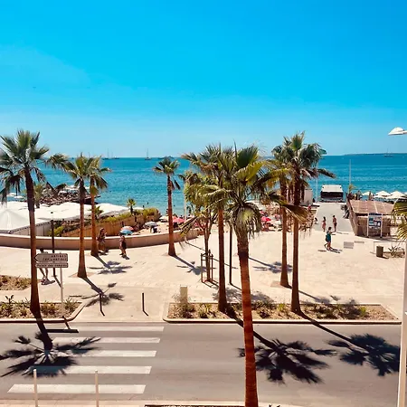 Lägenhet Sea View In Les Pins Juan-les-Pins